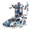 Robot Car Transforming Toys With Remote