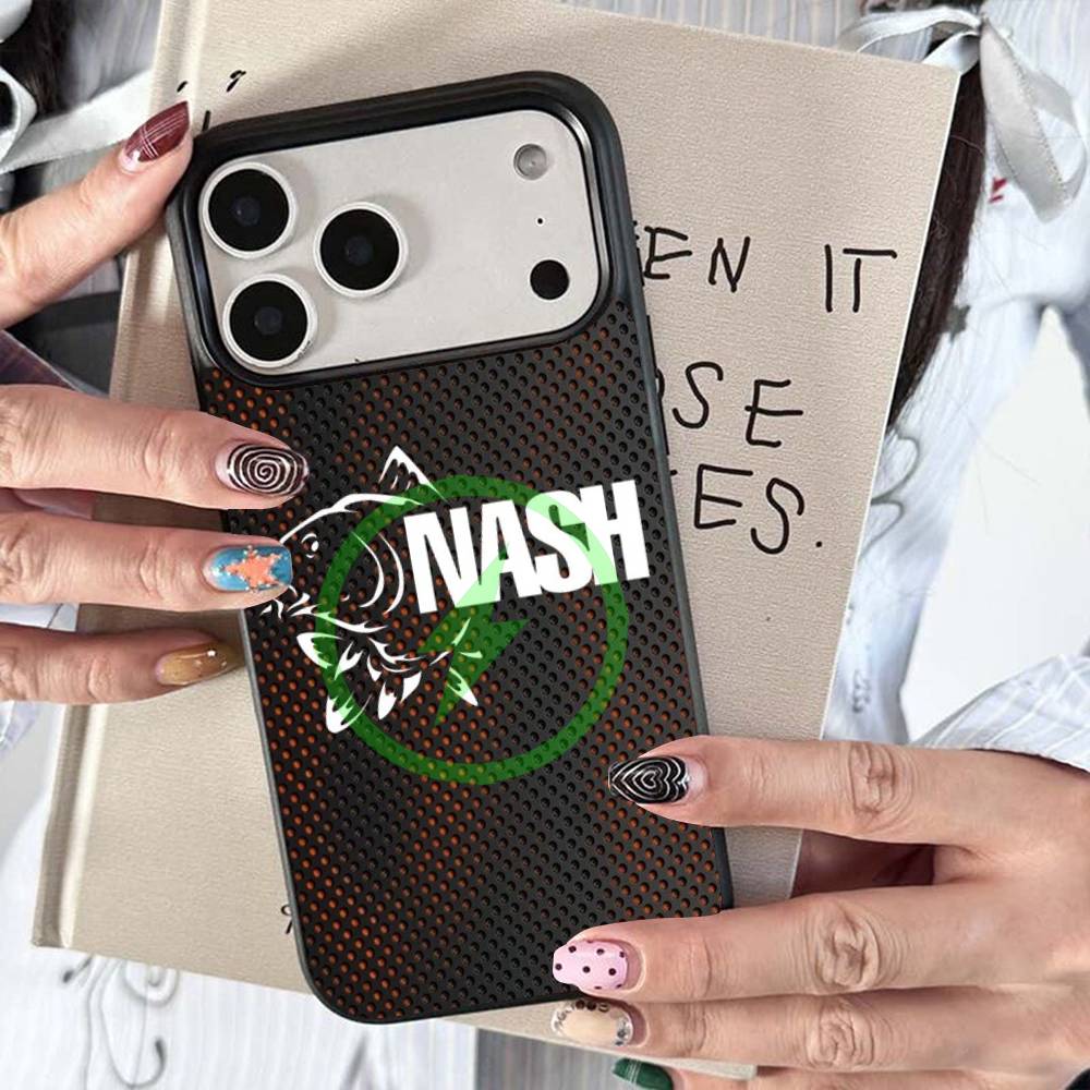 N-Nash Fishing Cool Magnetické nabíjecí pouzdro na telefon Pro IPhone 17 16 14 13 12 11 15 Pro Max Pro Magsafe Bezdrátové