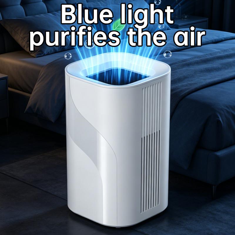 Xiaomi Mini Desktop Air Purifier Portable HEPA Filter Air Cleaner Freshener Odor Remover Night Light for Home Office