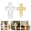 Crossed Shape Silicone Mold Easy Demold Holiday Candle Silicone Mould For Resin Casting Making Candle Soap Chocolate