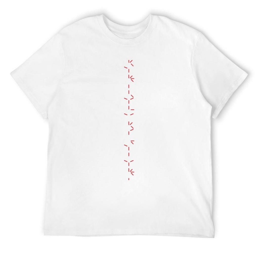 Alien Predator Word In Red Letters T-Shirt Anime Figures Kawaii Clothes Aesthetic Clothes Mens Clothes