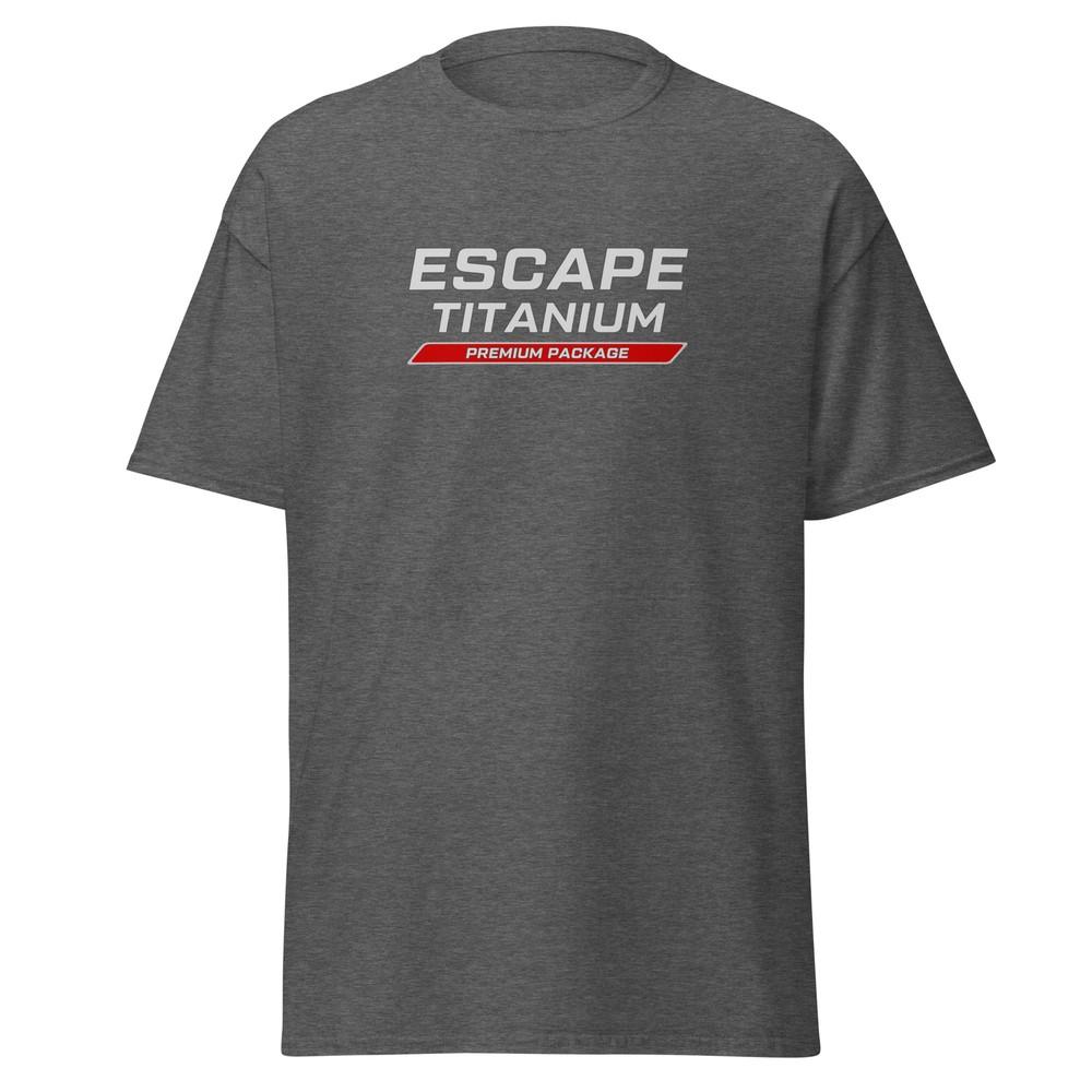 

Premium T-Shirt For Ford Escape Titanium Premium Package Fans Birthday Gift L