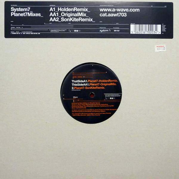 

12inch Record SYSTEM 7 - Planet 7 Mixes AAWT703 A-Wave 2004 UK Dance & Electronica Used