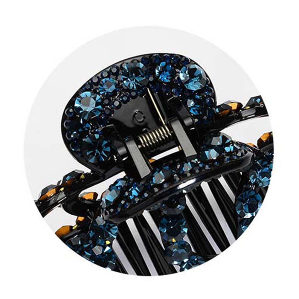Shiny Colorful Girl New Women Retro Acrylic Hair Claws Crab Clamp Banana Grips Hair Clips