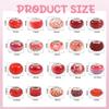 12/25/50pcs Assorted Resin European Beads Large Hole Lampwork Spacer Beads Rhinestone Craft Beads for DIY Charms Bracelet Jewelry Making