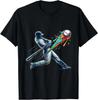 Baseballspieler Drip T-Shirt