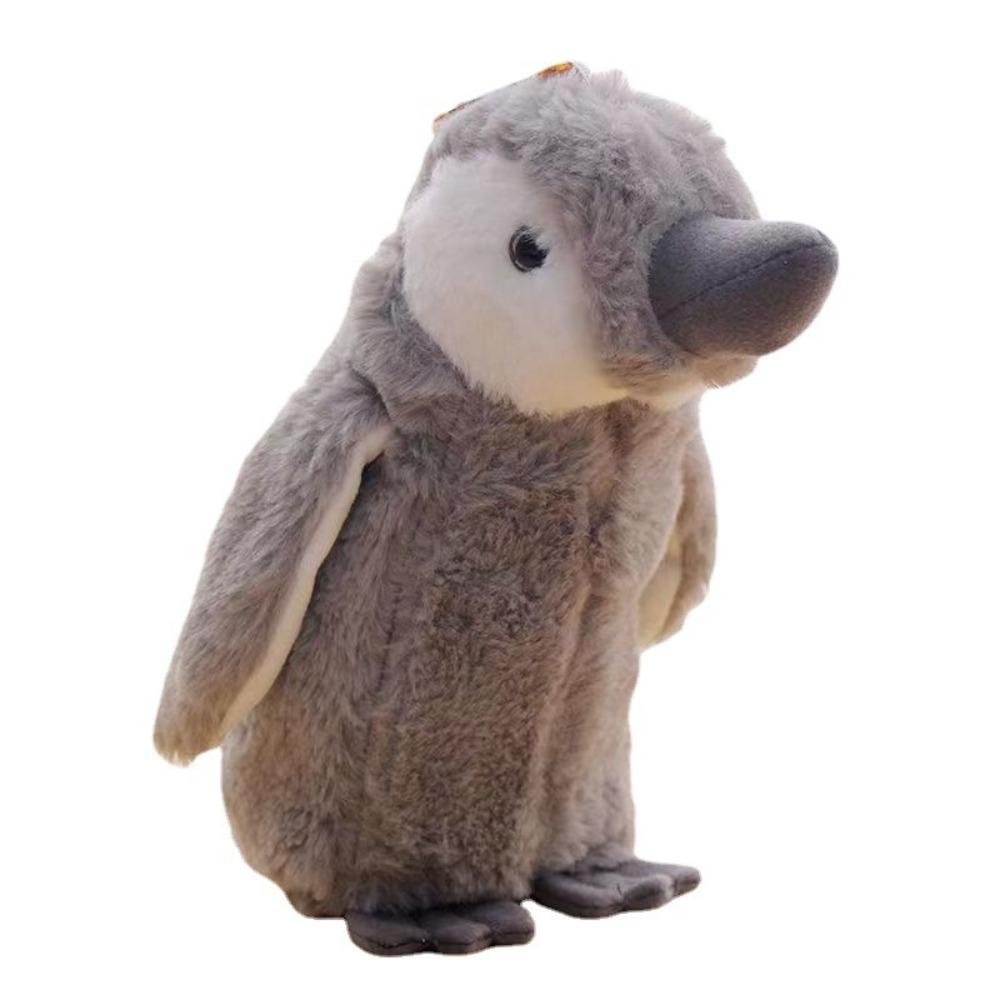 Pen Storage Bag Plush Pencil Case Large Capacity Penguin Pencil Bag Stationery Bag Office Supplies