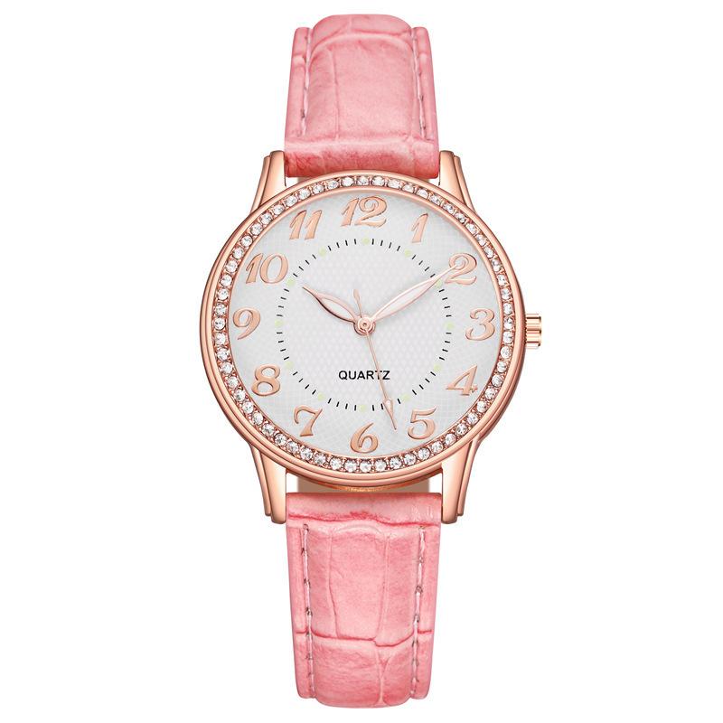 Diamond Luminous Needle Watch Women'S Belt Women'S Watch Quartz Watch Watches