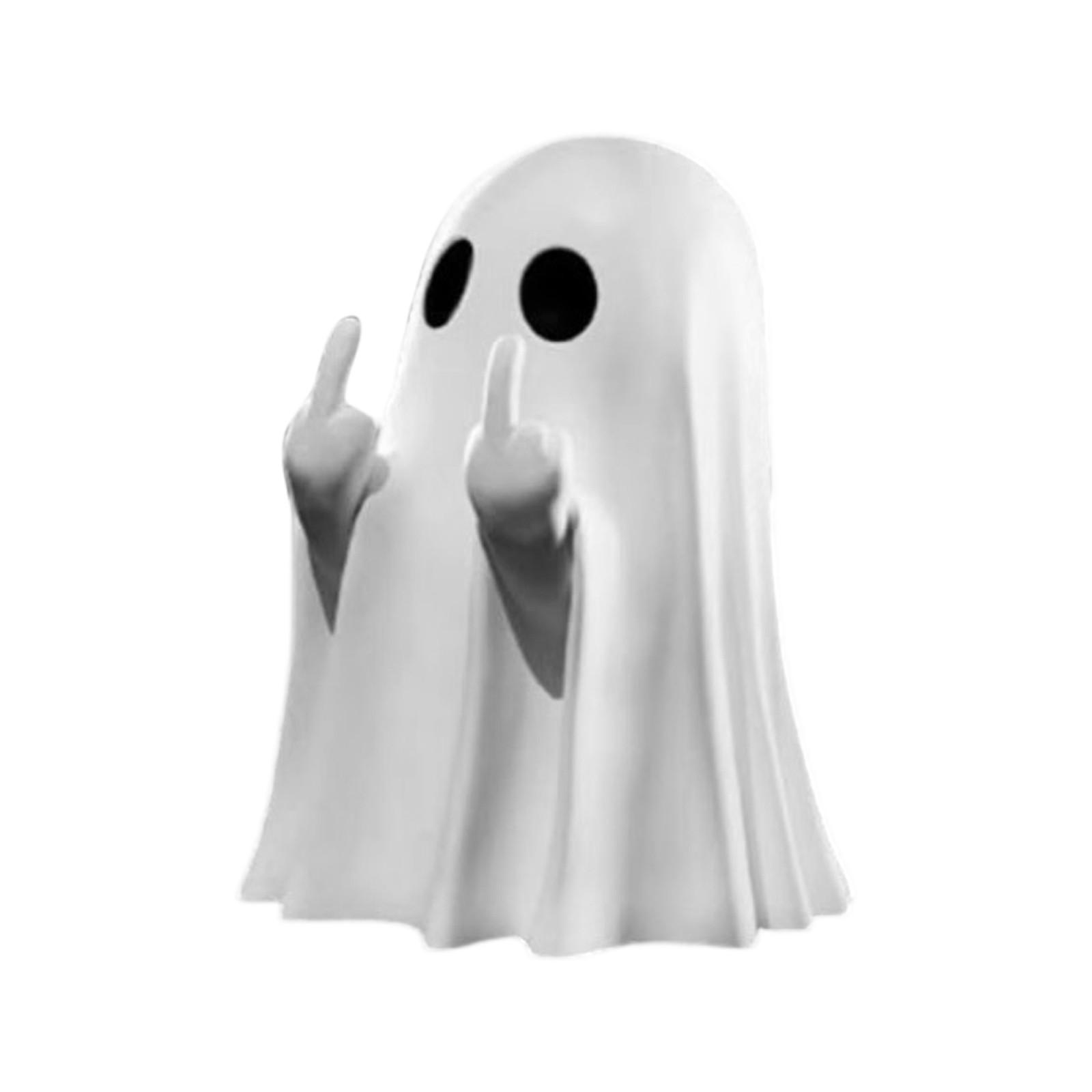 

Halloween Middle Finger Love Ornaments Halloween Decoration One Size білий