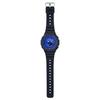 Casio Herren-Armbanduhr Analog-Digital mit blauem Zifferblatt, GA-2100BP-1ADR, Blau
