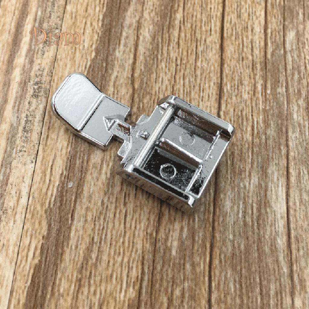 Diam Zipper Foot 2 Sides Sewing Accessory for Brother Janome Singer Snap-on Models Accessories