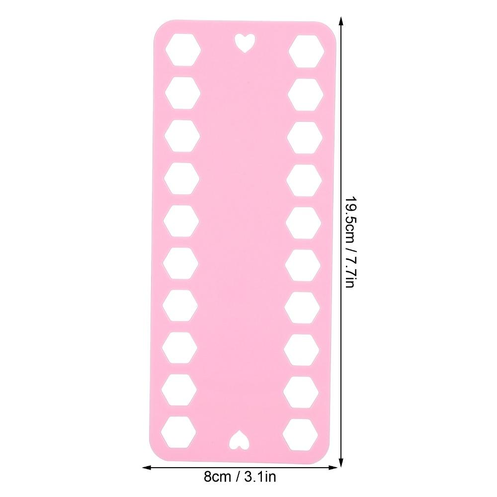 10Pcs 20 Holes Embroidery Floss Organizer Stackable Design Thread Winding Board For Cross Stitch