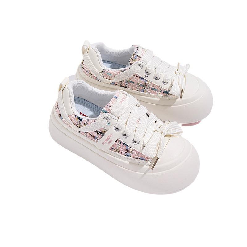 Globale Xiaoxiangfeng Dicksohlige kleine weiße Schuhe 2025 Herbst neu beliebt weichsohlige Studenten vielseitige Board-Schuhe ZHQ3352