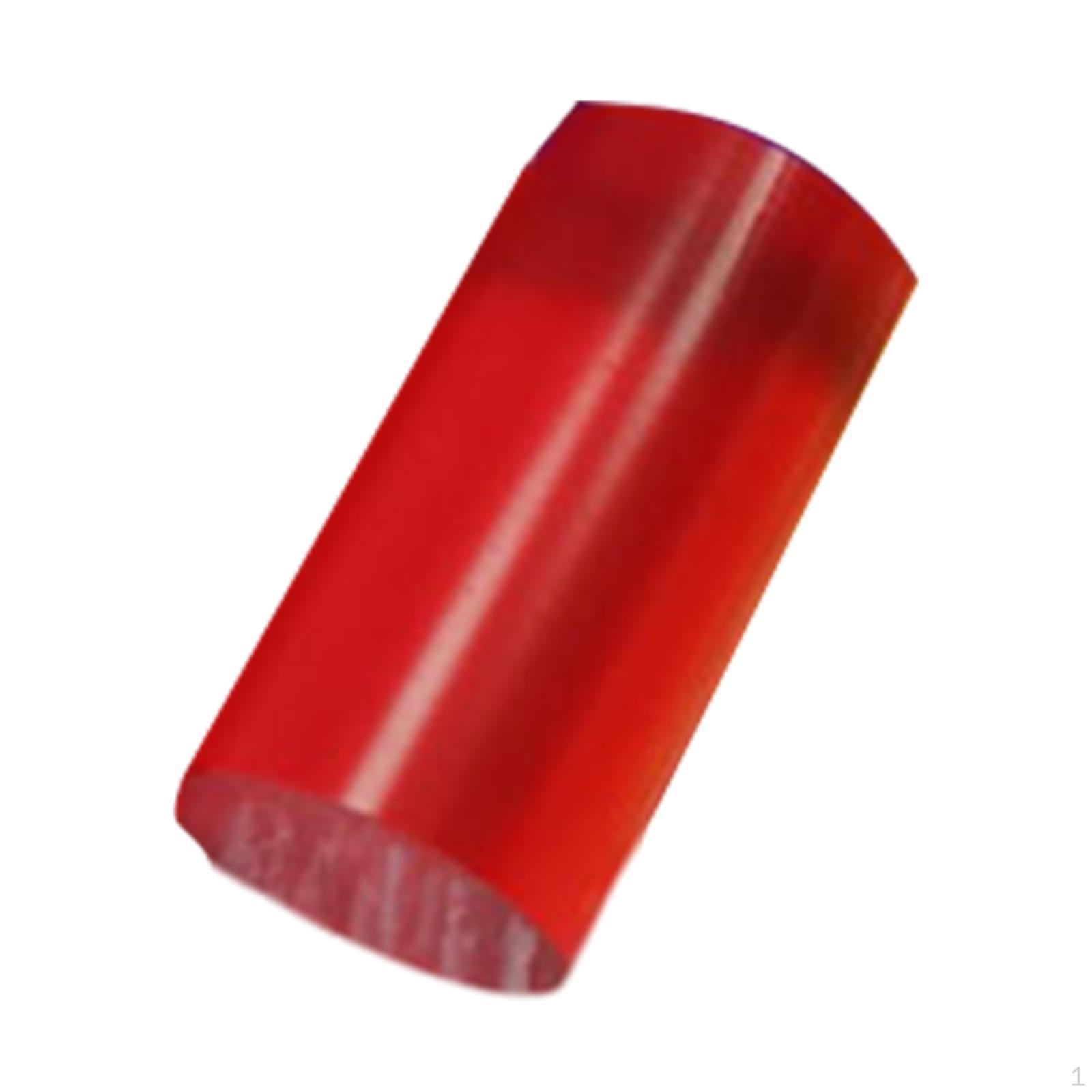 

Acrylic Pool Cue Tip Red
