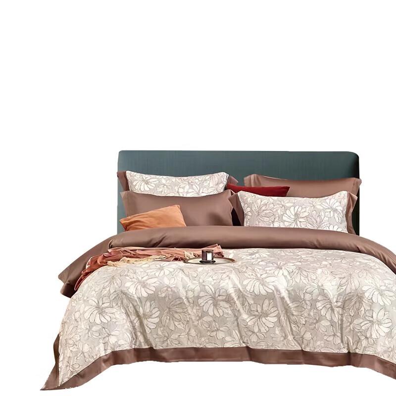 Faunen FN-Z8040 Monet s Garden 120TC Lyocell-Cotton Blend 4-Piece Bedding Set, 200x230cm