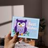 2Pcs 2 Styles Animal Theme Carbon Steel Cutting Dies Stencils for DIY Scrapbooking Photo Album Decorative Embossing Paper Card Owl