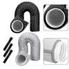 Insulated Insulated Hoses Duct Cover Reusable AC Duct Insulation Wrap  Air Conditioner Parts