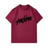 Men's 100% Cotton Crew Neck Short Sleeve T-Shirt, Casual Streetwear Stylish Brush Lettering Print Soft Breathable Summer Daily Casual Tee for Male