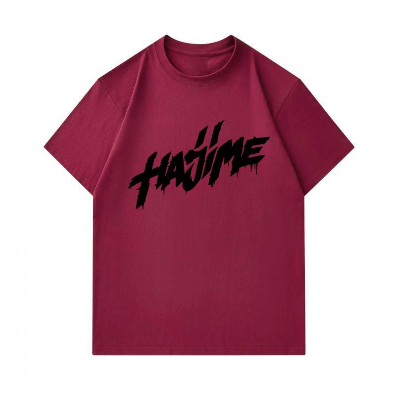Men's 100% Cotton Crew Neck Short Sleeve T-Shirt, Casual Streetwear Stylish Brush Lettering Print Soft Breathable Summer Daily Casual Tee for Male