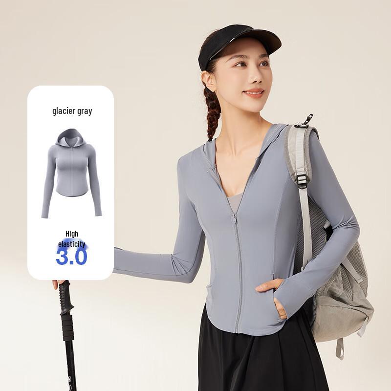 WEZHO Summer UV Protection Sunscreen Hooded Jacket