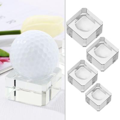 Home Decoration Square For Ball Glass Holder Ball Display Stand Crystal Sphere Base Transparent Support