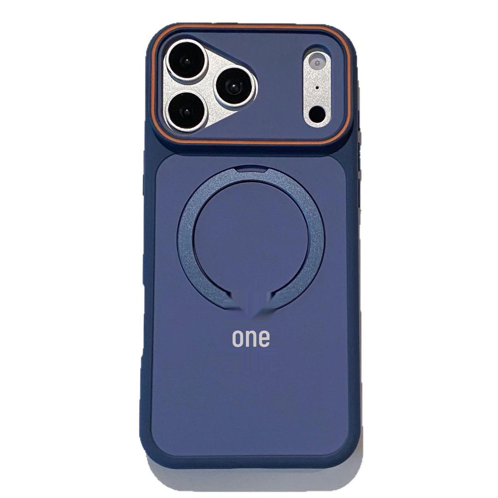 Two-Color Phantom Bracket Case for Apple iPhone 17 Promax, Magnetic Charging iPhone 16, Protective Cover for iPhone 15 & 14