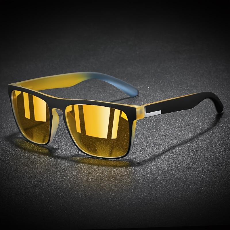 1/3Pcs Square Gradient Polarized Sunglasses Anti Glare Sun Shades For Summer Party Vacation Travel Driving Fishing Glasses