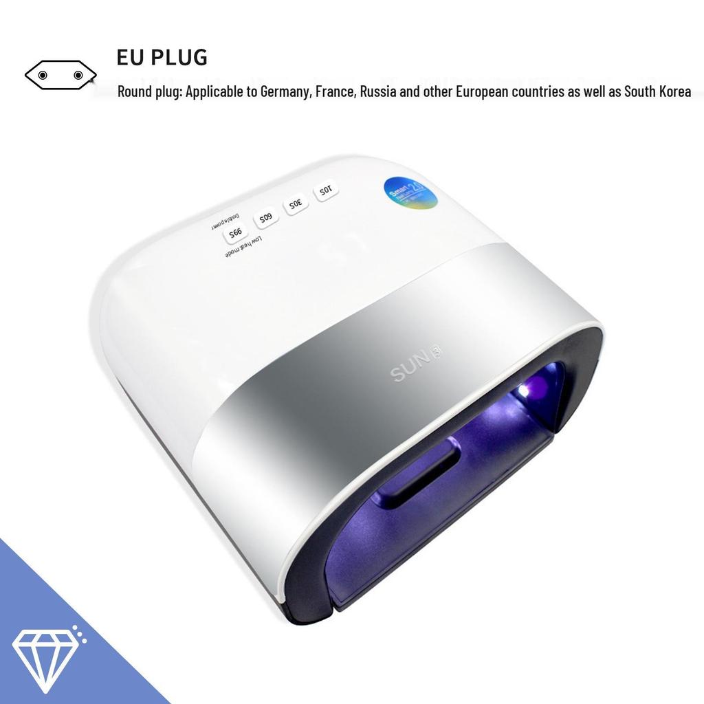 SUN12C34S 48W Nail Lamp: Touchscreen, Intelligent Induction Phototherapy System
