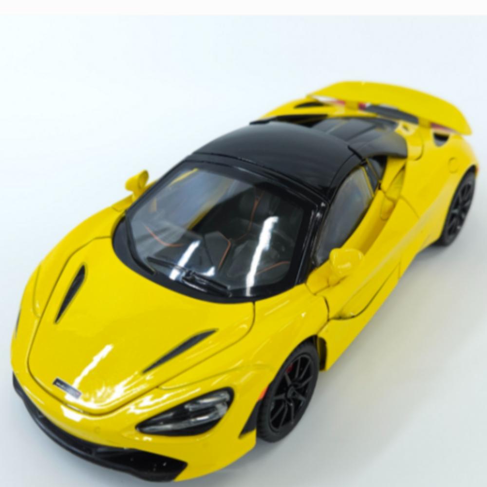 McLaren 720S Convertible Sports Car Model 1:24 Die Cast, Toy