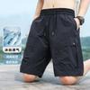 Work Clothes Ice Silk Shorts for Men