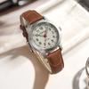 PINDOWS Ladies Classic Business Analog Quartz Watch 3 ATM Waterproof Luminous Dial Dress Watch