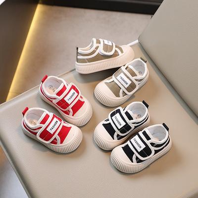 Frühling-Herbst Kinder Segeltuchschuhe, Jungen Freizeitschuhe mit Muschelspitze, Mädchen Keks Schuhe, weiche Sohle Babyschuhe
