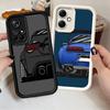 JDM Sports Cars Minimalist Design Soft Phone Case for Xiaomi Redmi Note 15 14 13 12 11 Pro Plus 10S 11S 4G 11T 5G Shell Silicone
