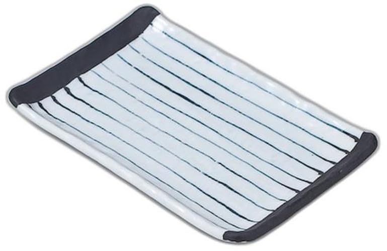 

Smoked Black Tokusa Yakitori Plate x 13 x Protruding Plate Setomonohonpo 7.0cm [20.5 2.5cm]