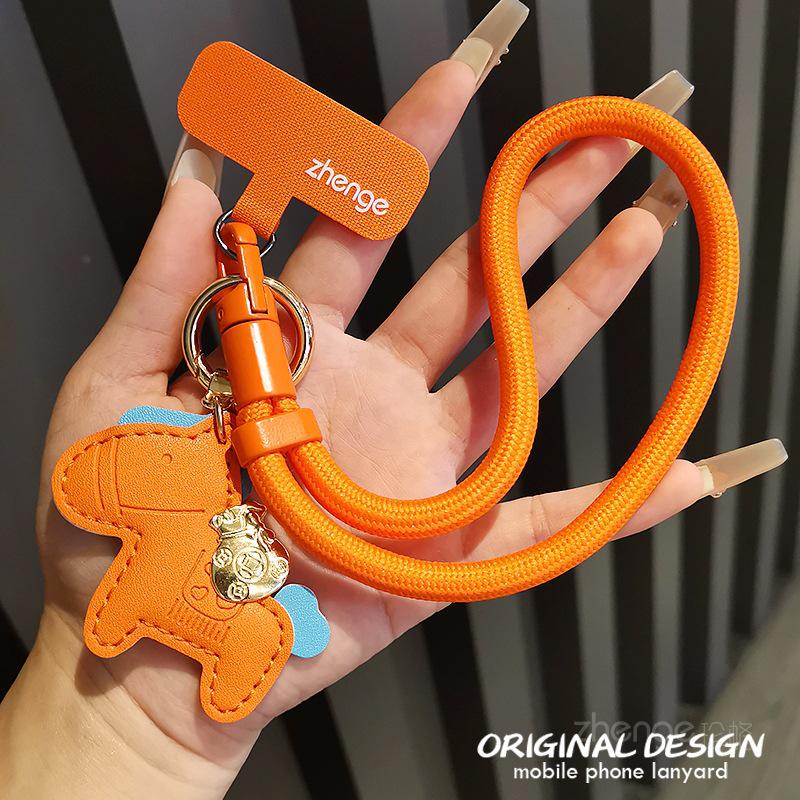 Premium Rotating Buckle Phone Lanyard: Short, Stylish, Adjustable Wrist Strap for Outdoor Use