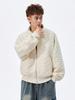 ACU Unisex Diamond Quilted Baseball Jacket – American Style Solid Color Autumn Outerwear