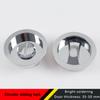 Round Black Sliding Door Sliding Door Lock Bathroom Kitchen Keyless Sliding Door Embedded Hidden Hook Lock Invisible Lock