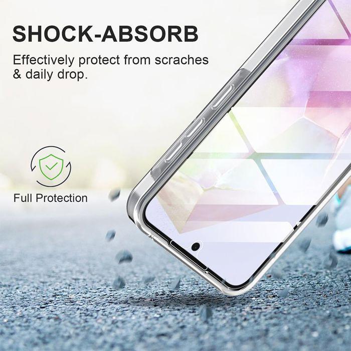 Coque de protection - BOOLING® - pour Samsung Galaxy A36 5G - Transparente - Antichoc - Anti-rayures