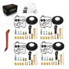JiExp: For Suzuki GSF250 Bandit250 GJ74A Mikuni BST29 Vacuum Film Sheet Carburetor Repair Kit (4 Cylinders)