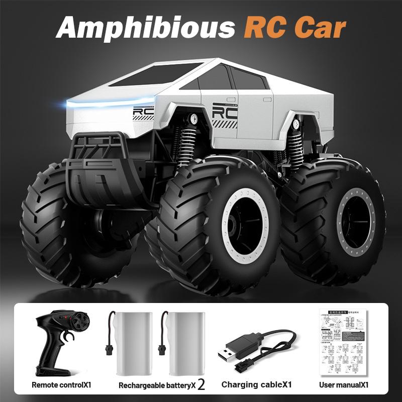 Remote Control Car Off-Road Pick-up Truck 4WD Amphibious RC Cars All Terrain 116 Truck Toys 2.4G Vehicles Kids Gifts for Boys