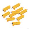 10 Pieces 50W Aluminium Clad Wirewound Resistor High Power Small Ohm