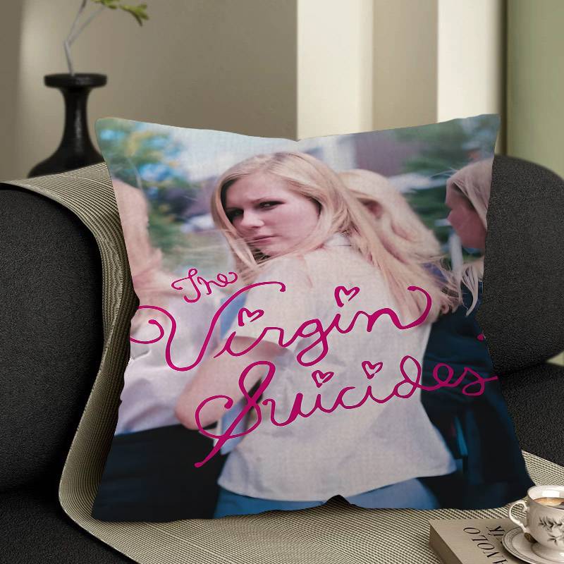 Classic Sofia Coppola Movie The Virgin Pillow Gift Home Office Decoration Bedroom Sofa Car Cushion Cover Case 45X45