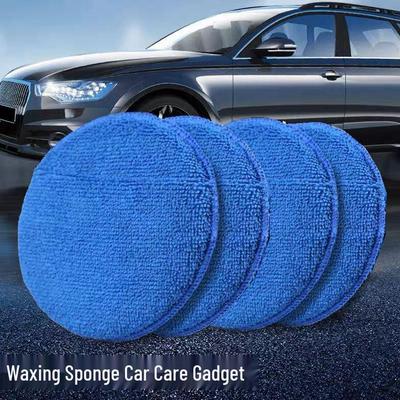 Superjemná voskovací houba na auto - Silná, nepoškozující, ideální pro čištění a voskování laku auta