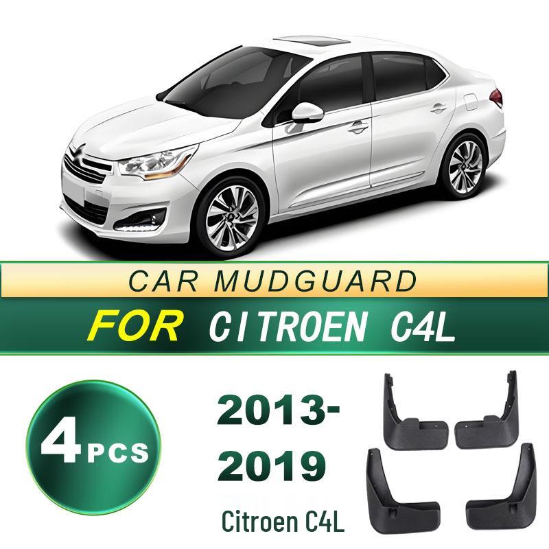 Citroën C4L 2013-2019 Zacht Rubber Spatborden