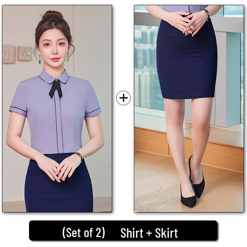 Men's and Women's Professional Front Desk & Service Staff Uniform Shirts