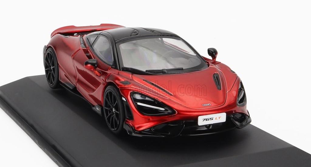 Solid McLaren 1/43 Scale Diecast Model Car McLAREN 765LT V8 BITURBO 2020 (Red) [Parallel Import]