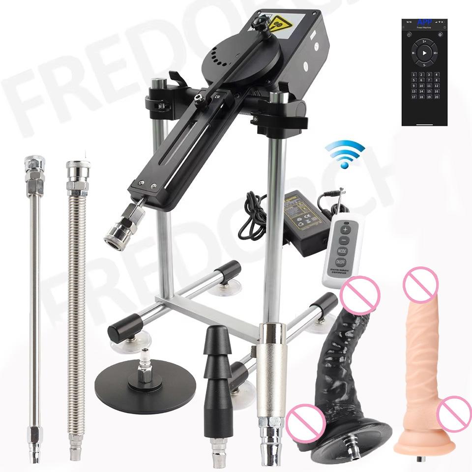 Automatic Sex Machine Thrusting Machine with Dildos Remote/APP Control for Couple 70W Powerful Love Machine Special Function