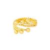National Trend Ancient Fasha Ring Simple and High-end Multi-circle Bead Ring Female Trend