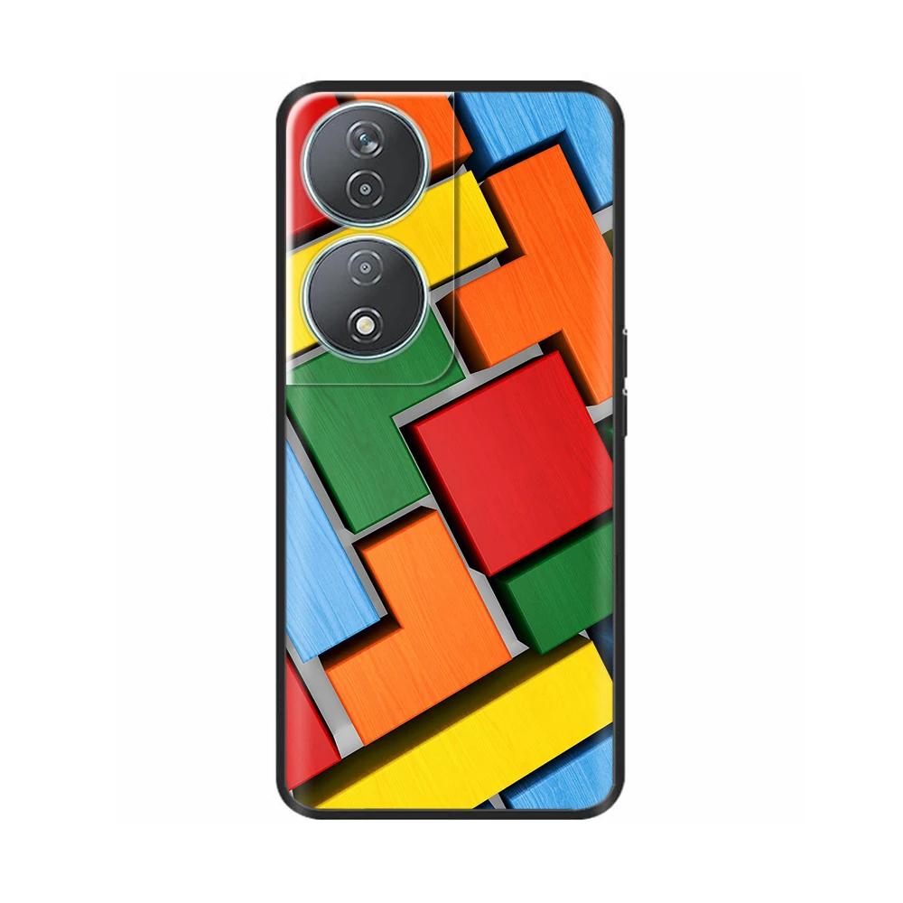 Für Honor X7b Hülle Bemalte Cartoon-Blume Silikon Funda TPU Weiche Abdeckung Für Honor X7B 5G Hüllen Für Honor 90 Smart Schutzhülle