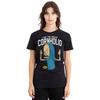 Beavis And Butthead Cornholio Ladies 100% Cotton T-shirt Mens Tees Top S-2XL, Black